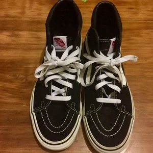 High Top Vans Size 7.5